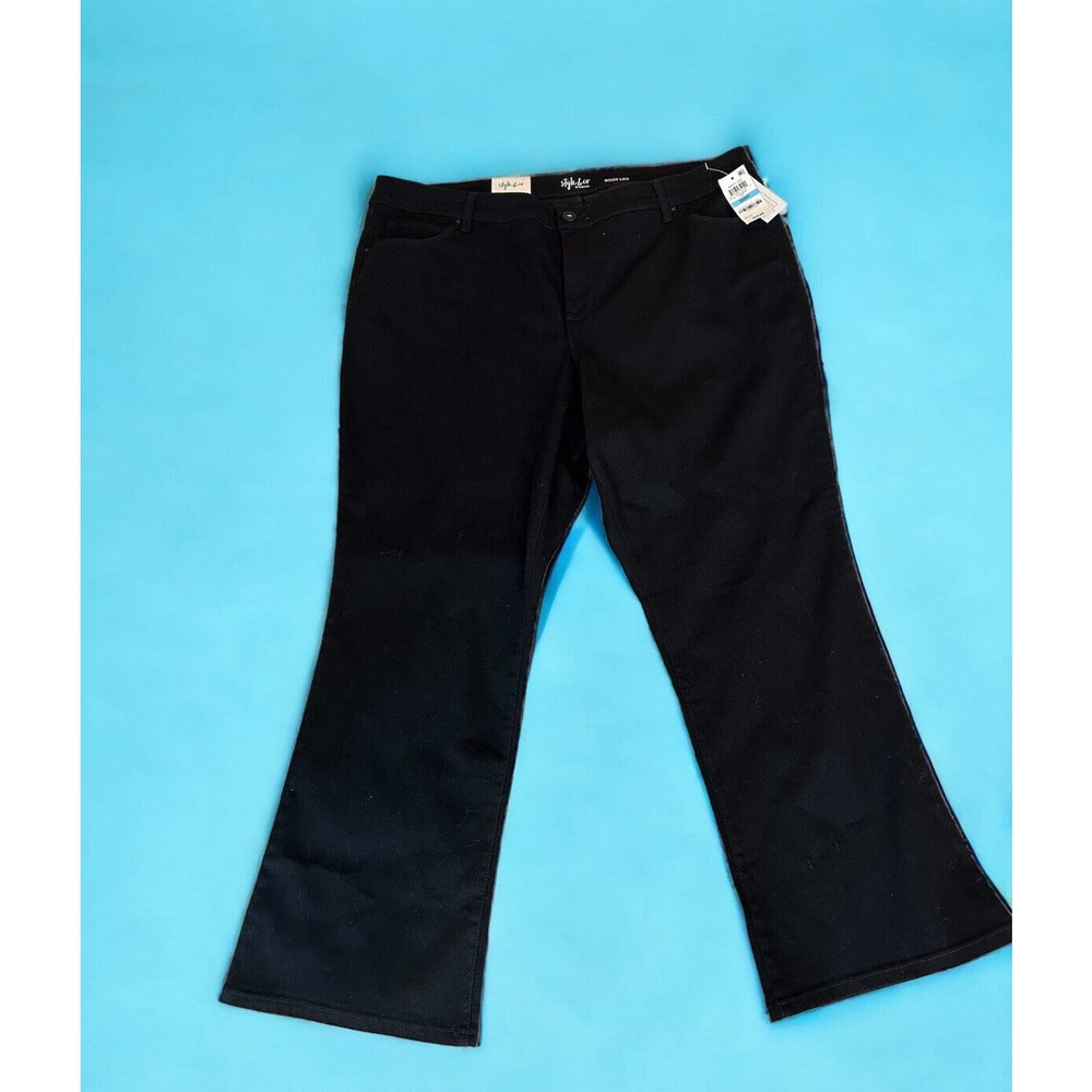 Style & Co. Bootleg Jeans Sz. 20WP Petite Length Black Jeans pants NEW Ret. $59